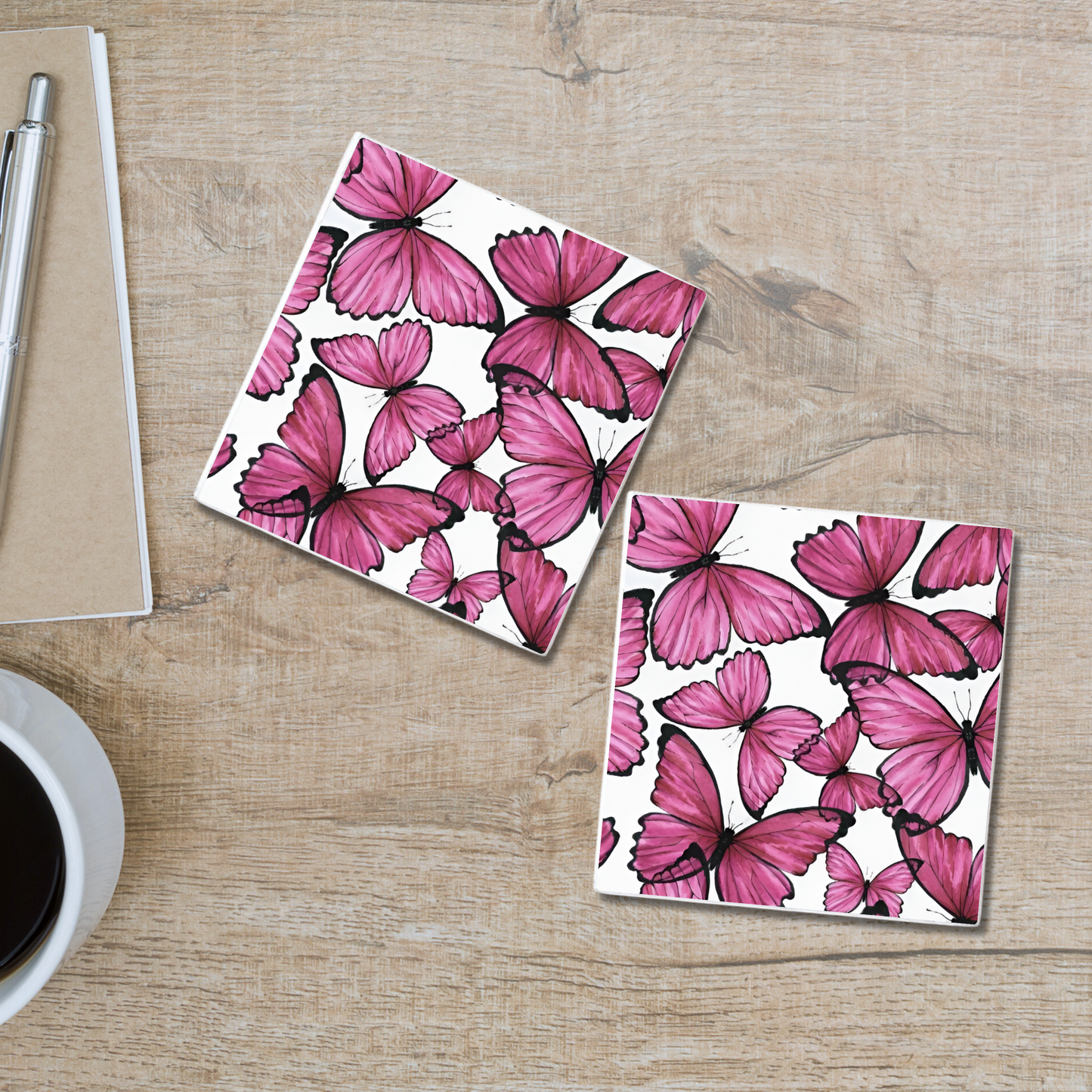 Butterfly Wings | Ceramic Coaster