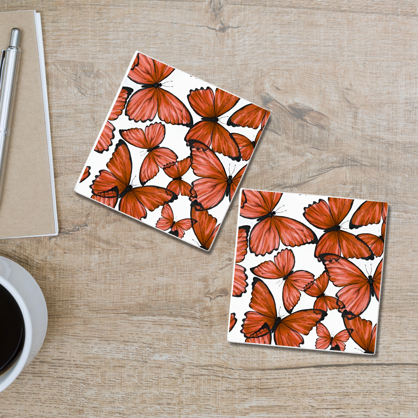 Butterfly Wings | Ceramic Coaster