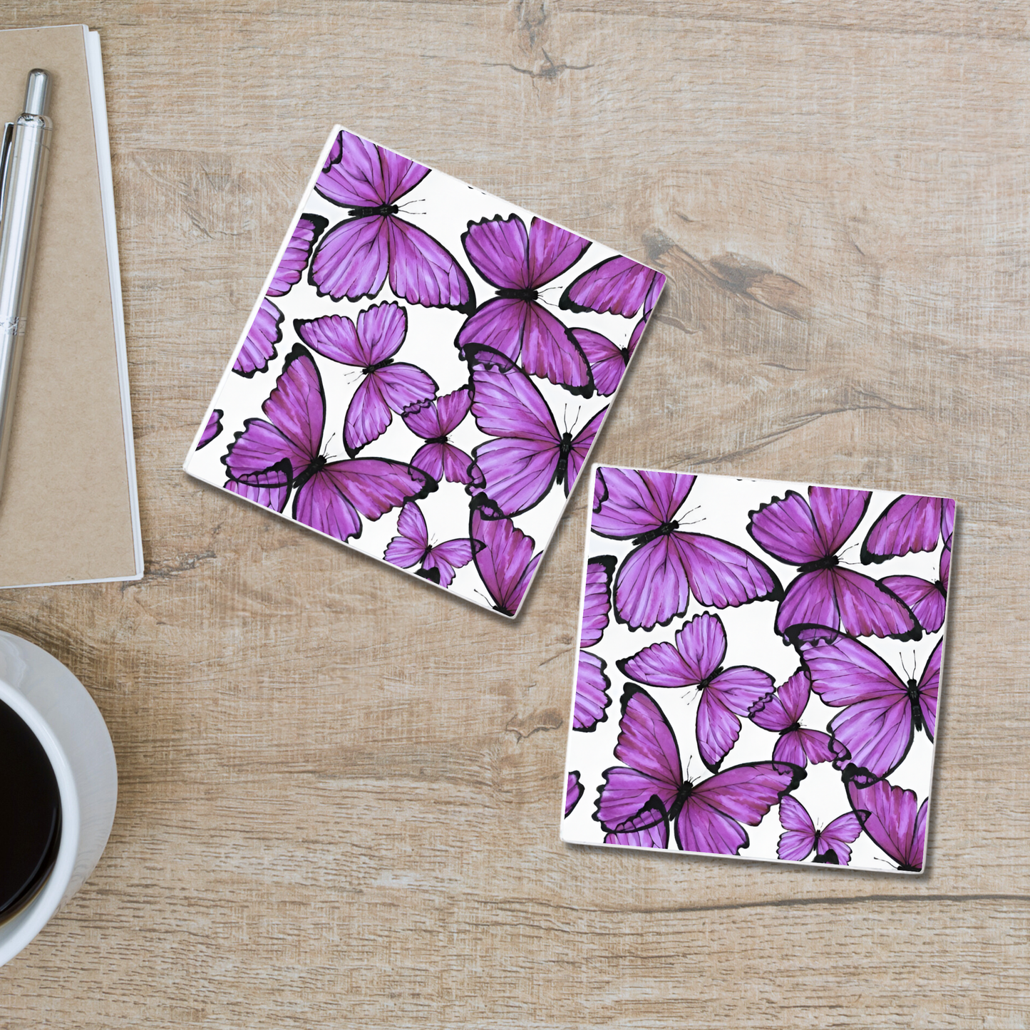 Butterfly Wings | Ceramic Coaster