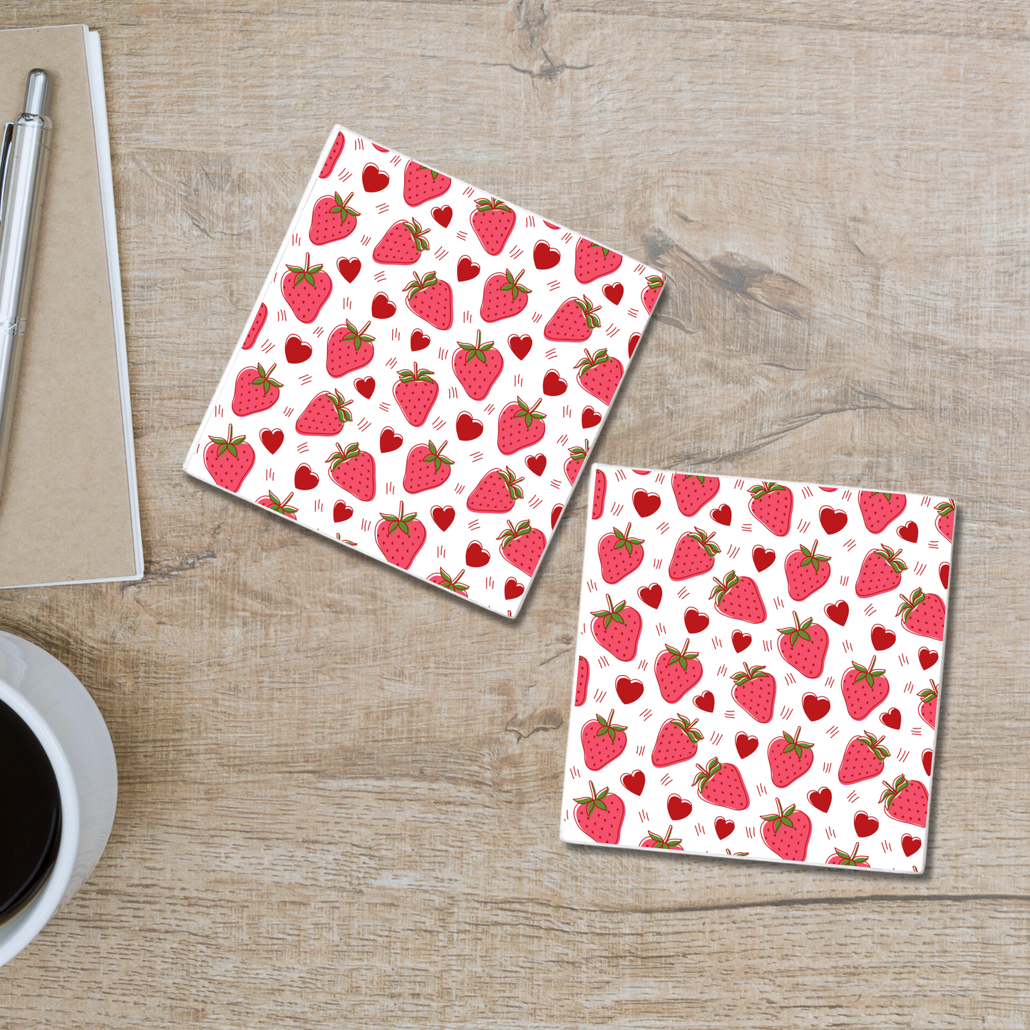 Strawberry Jam | Ceramic Coaster