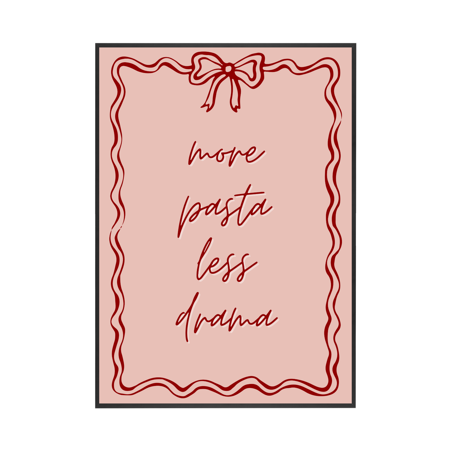 More Pasta | Wall Print