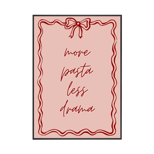 More Pasta | Wall Print