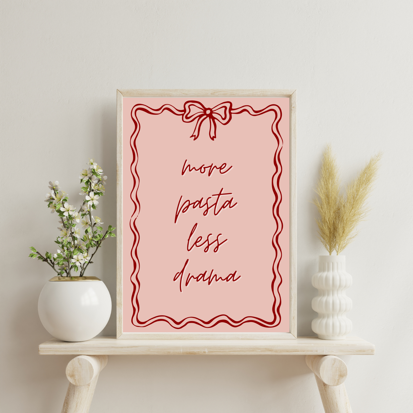 More Pasta | Wall Print