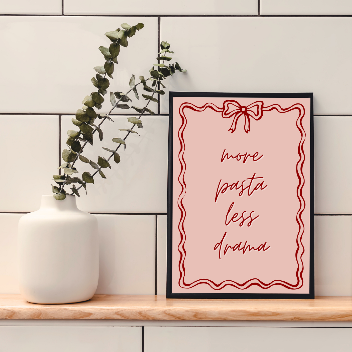 More Pasta | Wall Print