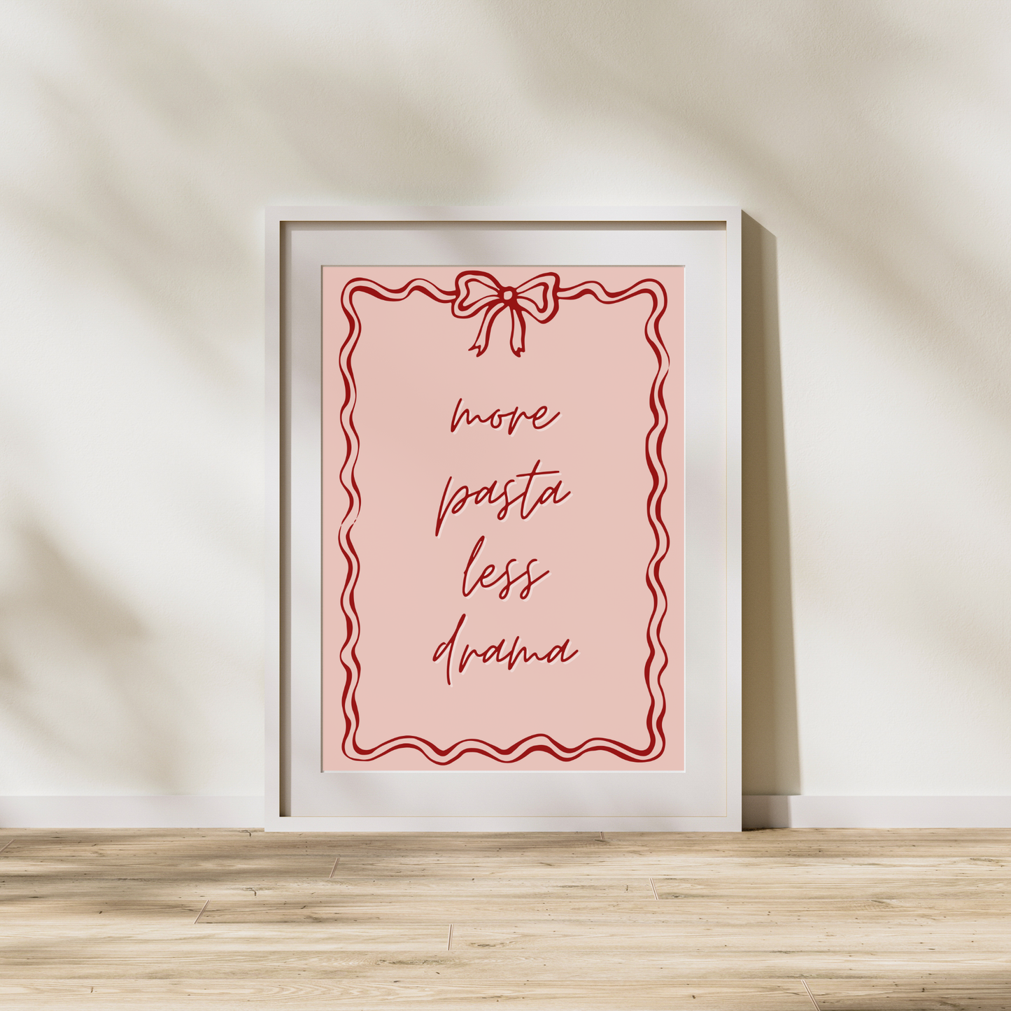 More Pasta | Wall Print