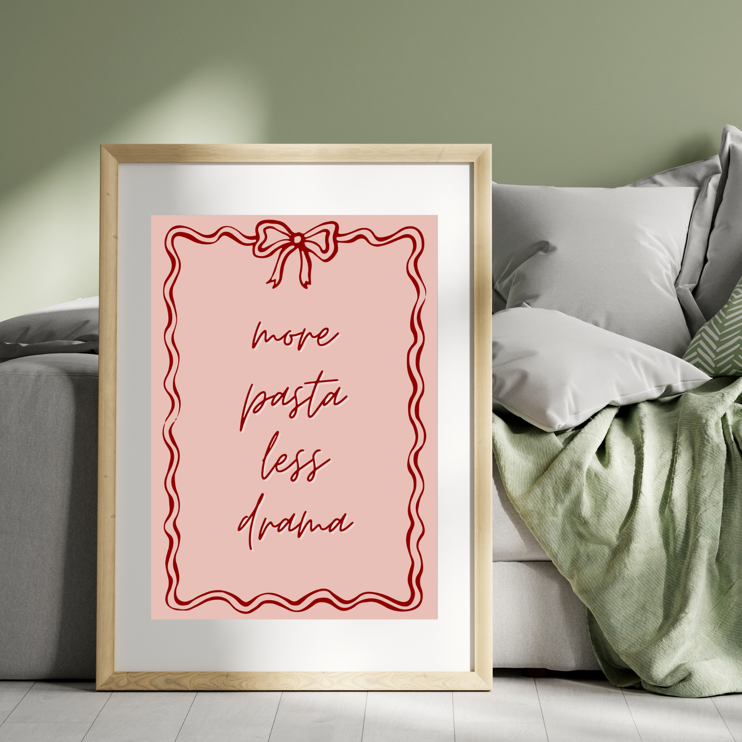 More Pasta | Wall Print