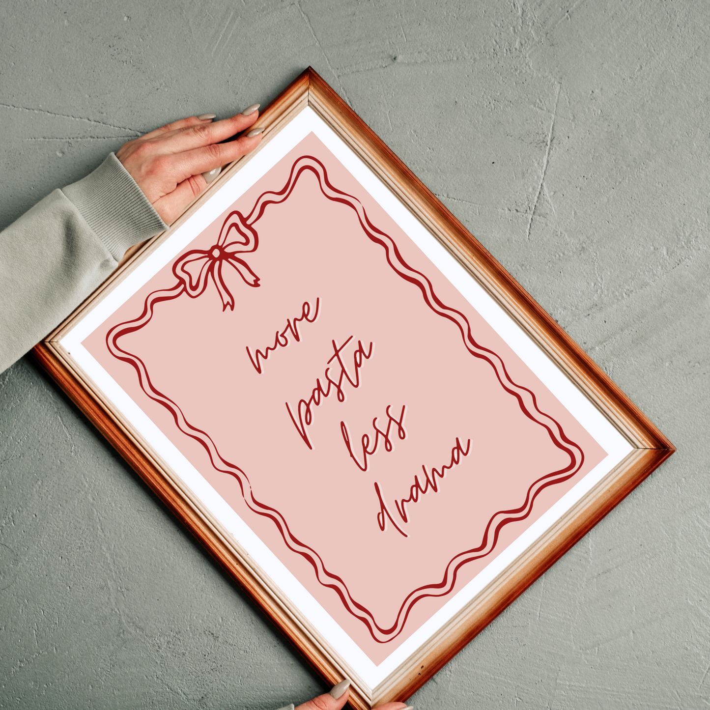 More Pasta | Wall Print
