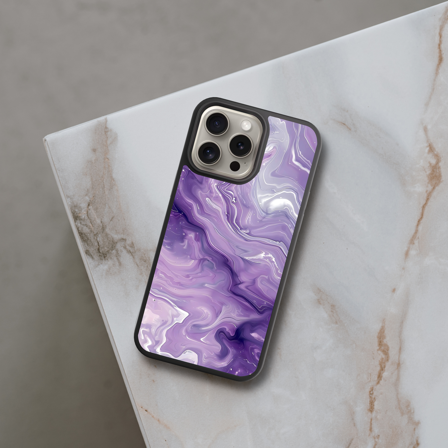 Lilac Marble | Phone Case