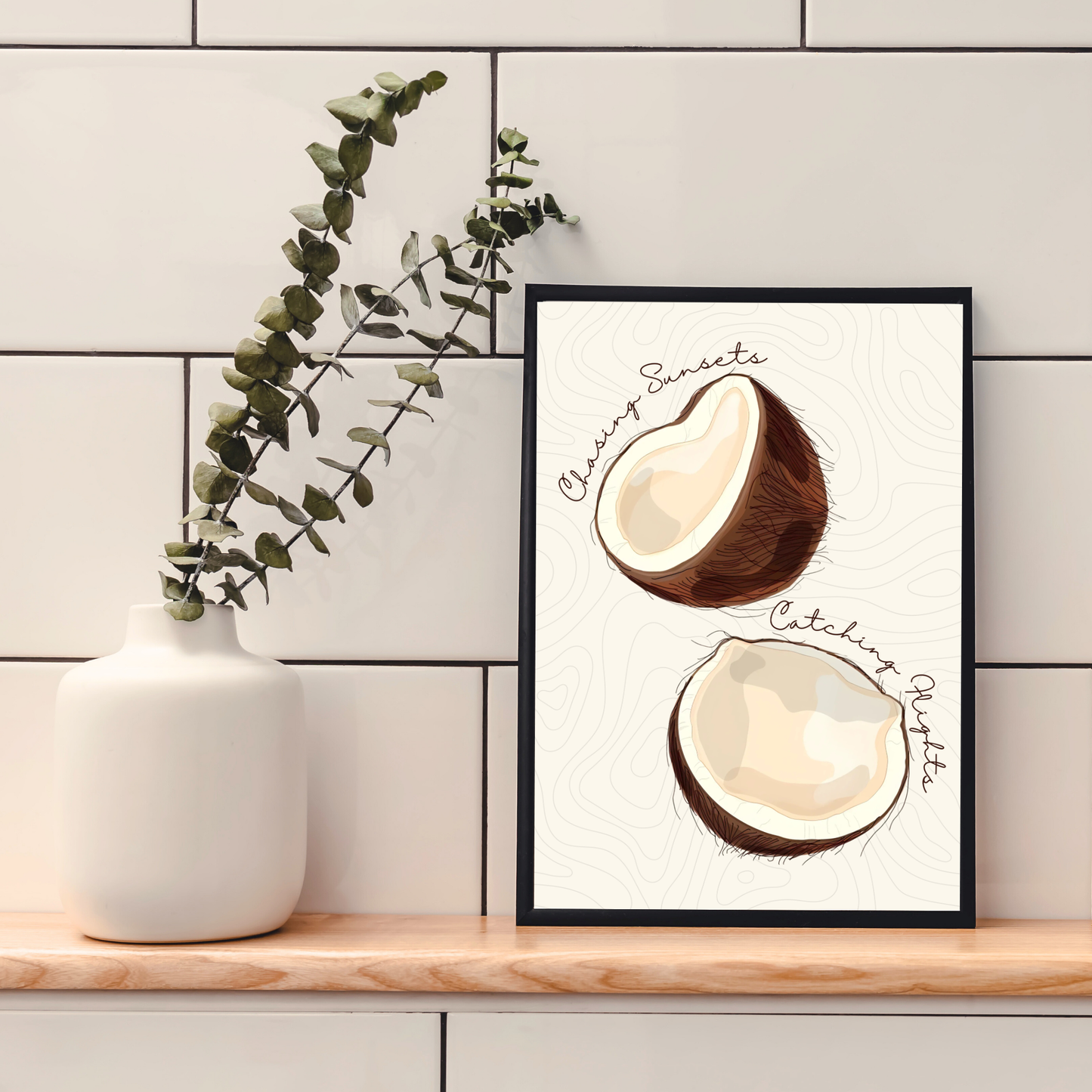 Catching Flights | Wall Print