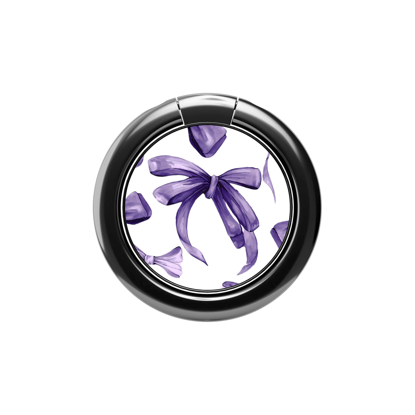 Purple Bows | Ring Holder
