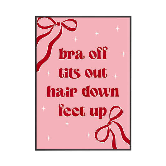Hair Down | Wall Print