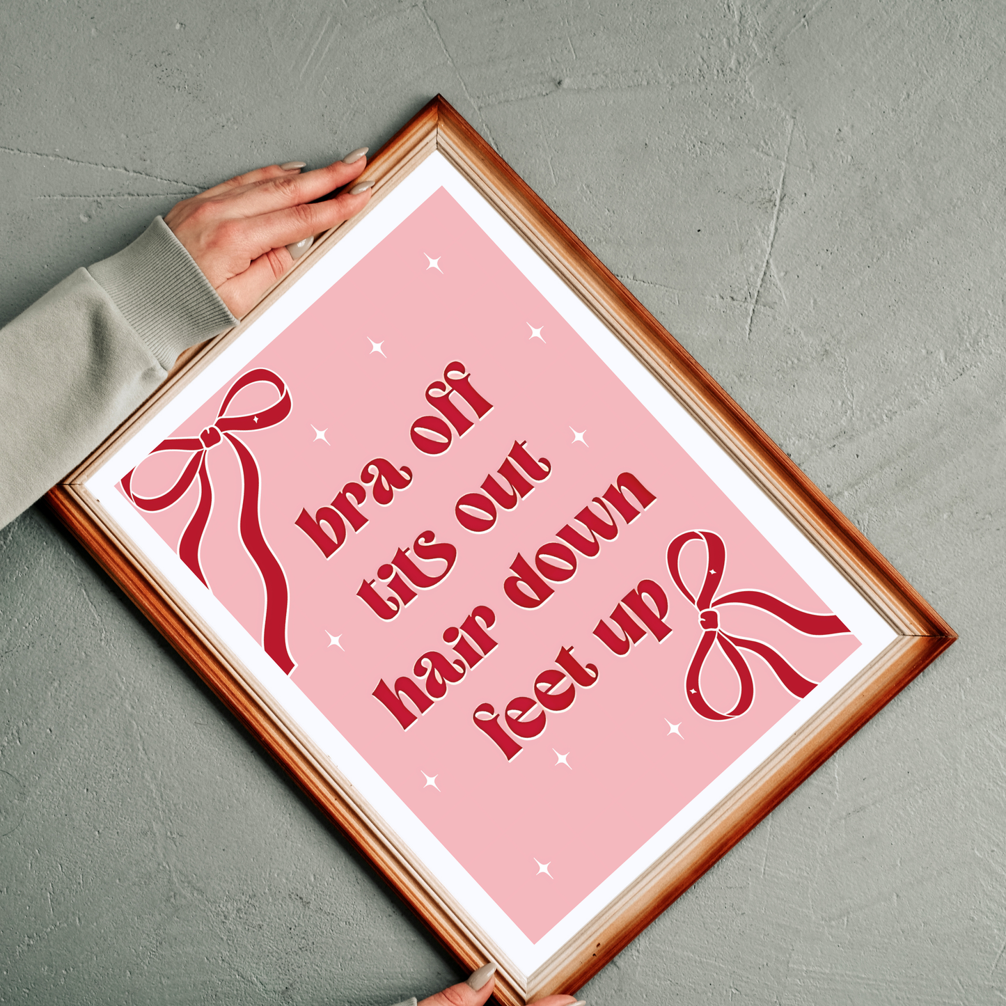 Hair Down | Wall Print