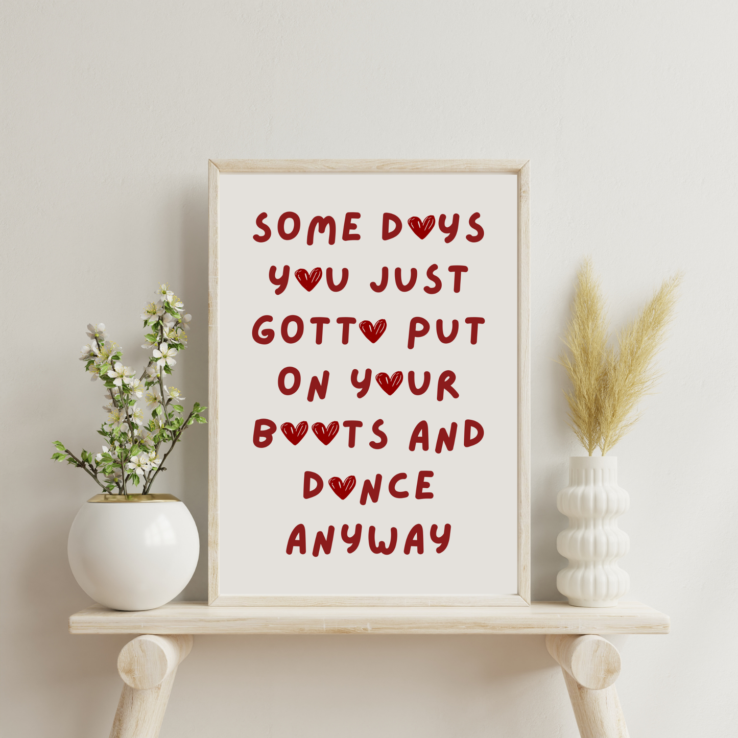 Some Days | Wall Print