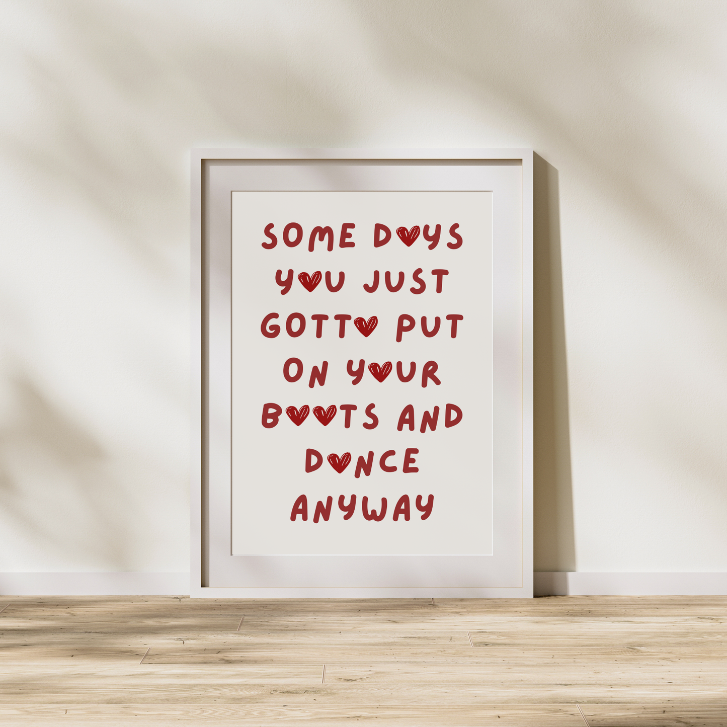 Some Days | Wall Print
