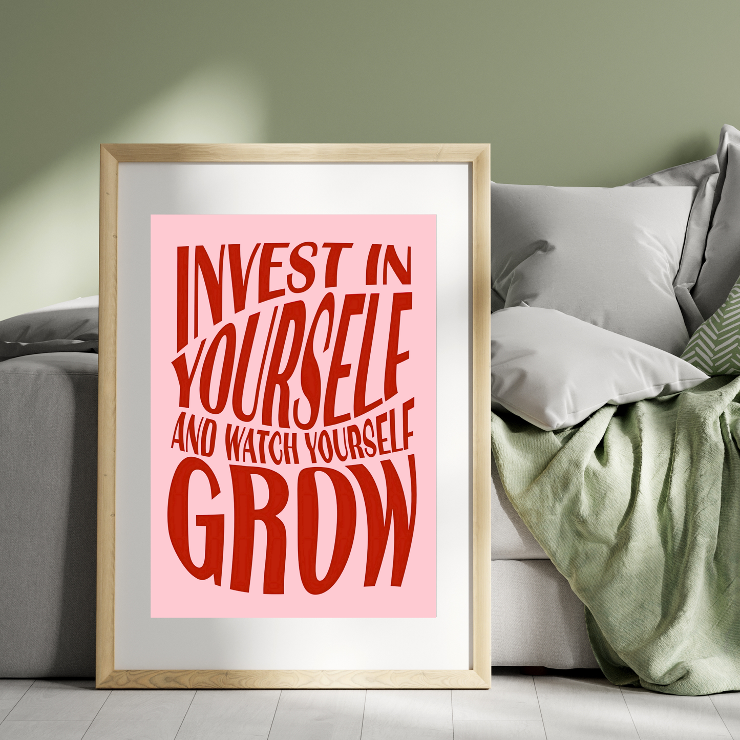 Invest In Yourself | Wall Print