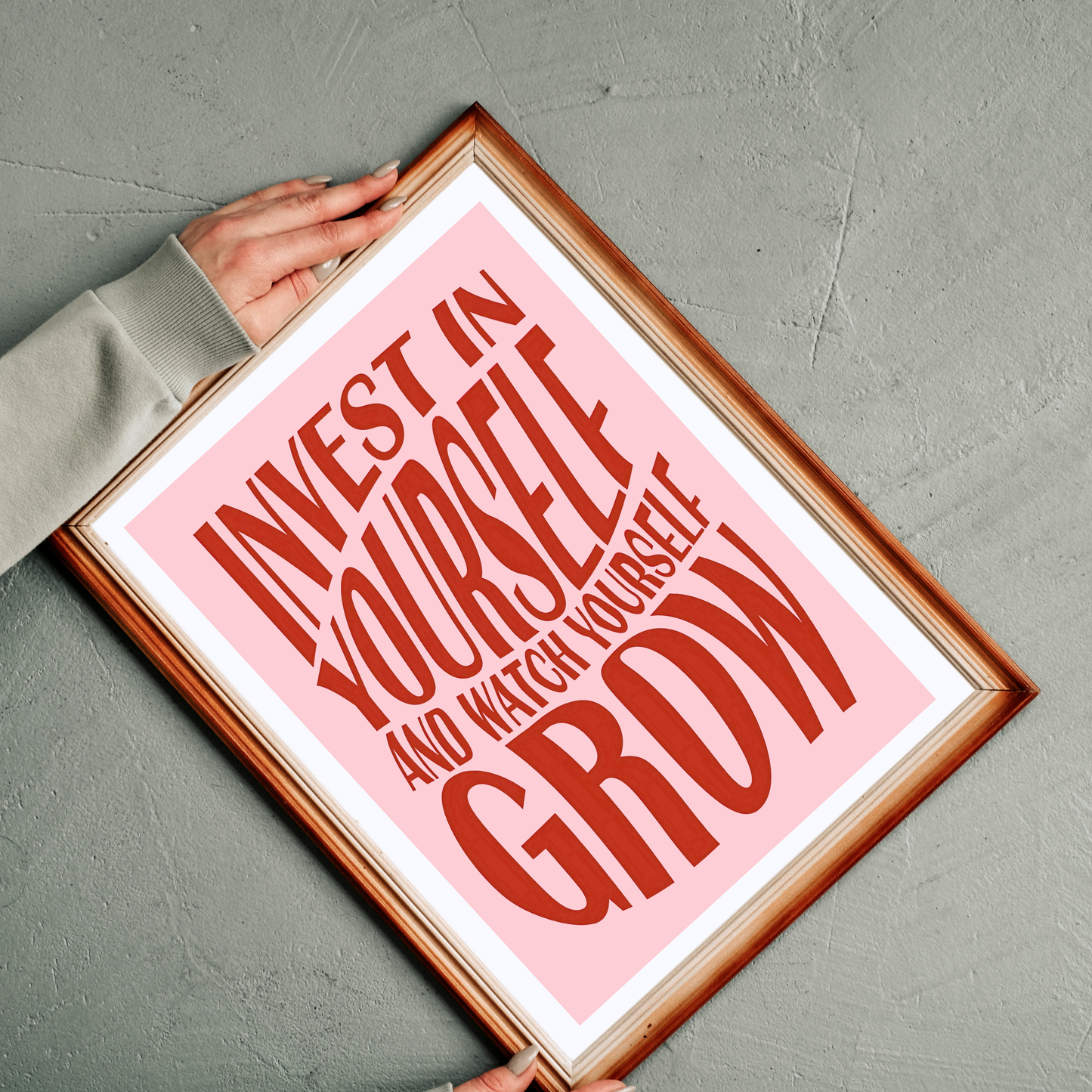 Invest In Yourself | Wall Print