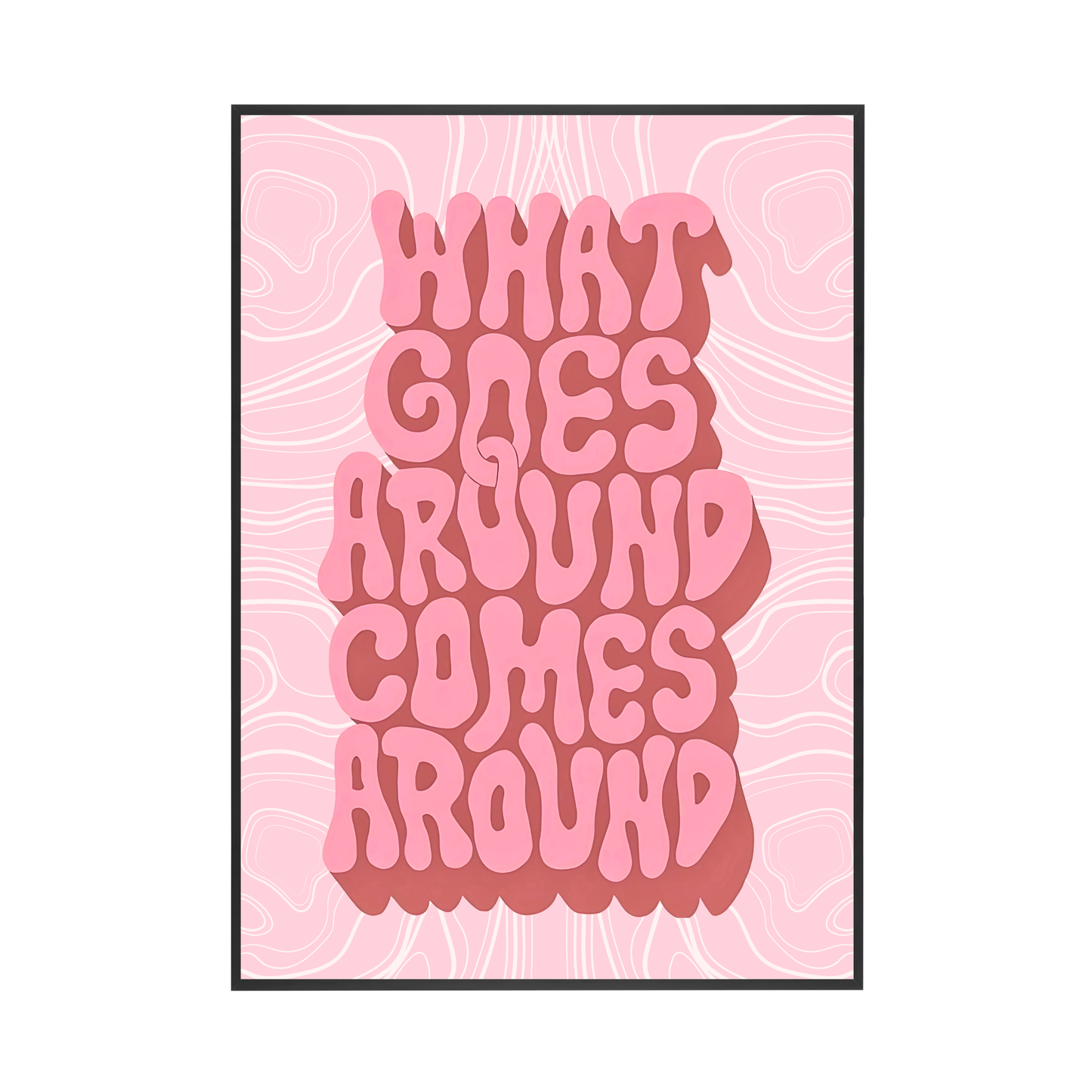 What Goes Around | Wall Print
