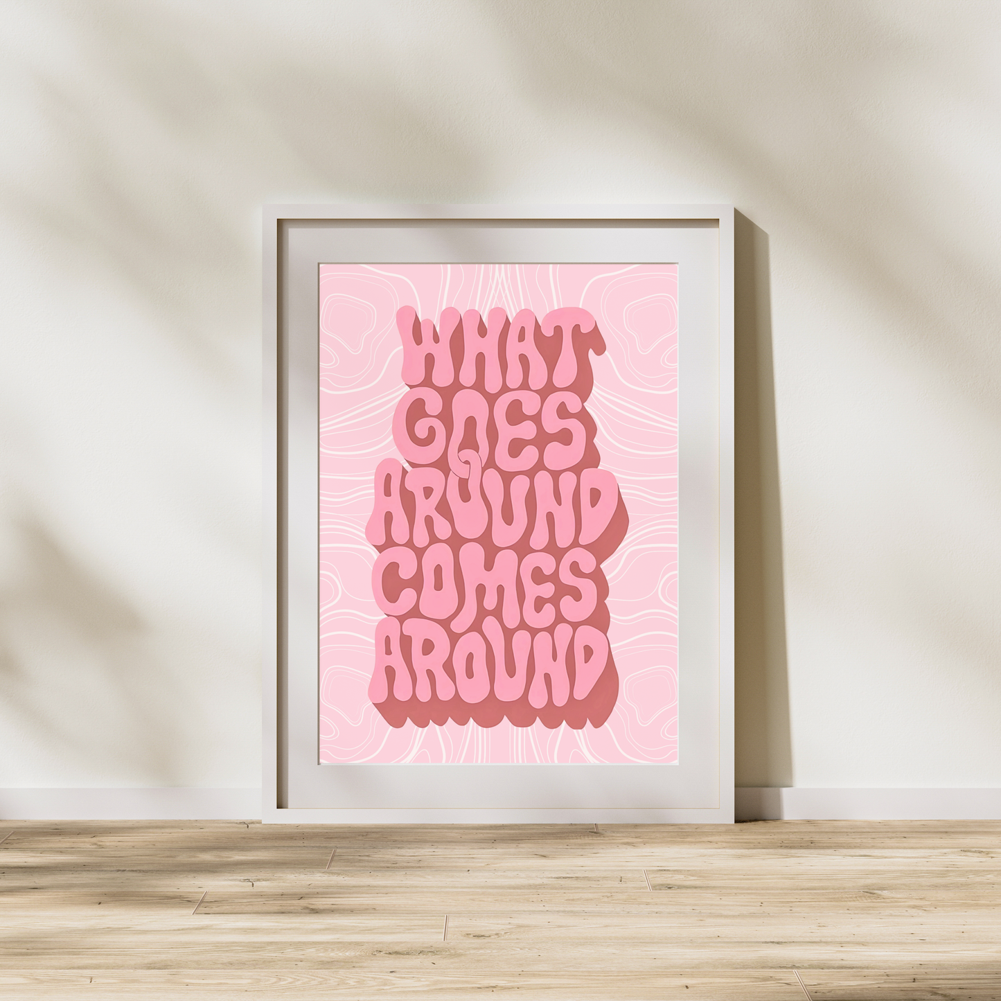 What Goes Around | Wall Print