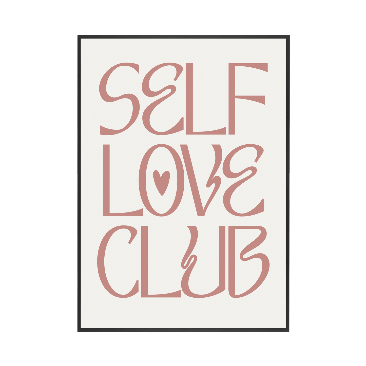 Self Love Club | Wall Print