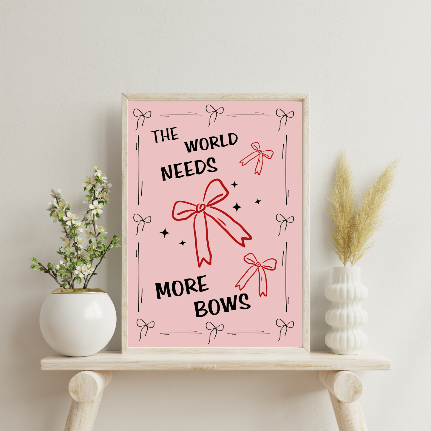 More Bows | Wall Print