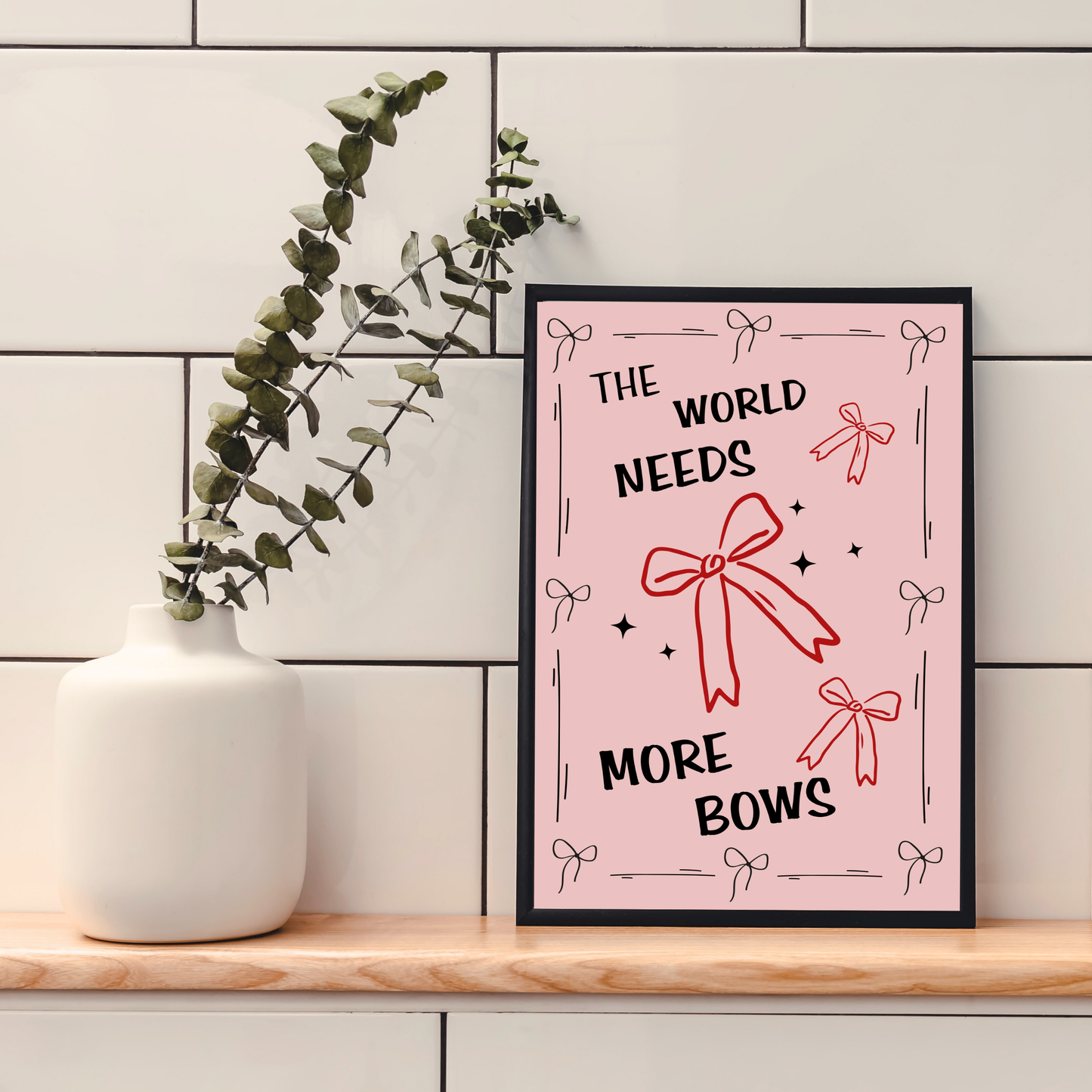 More Bows | Wall Print