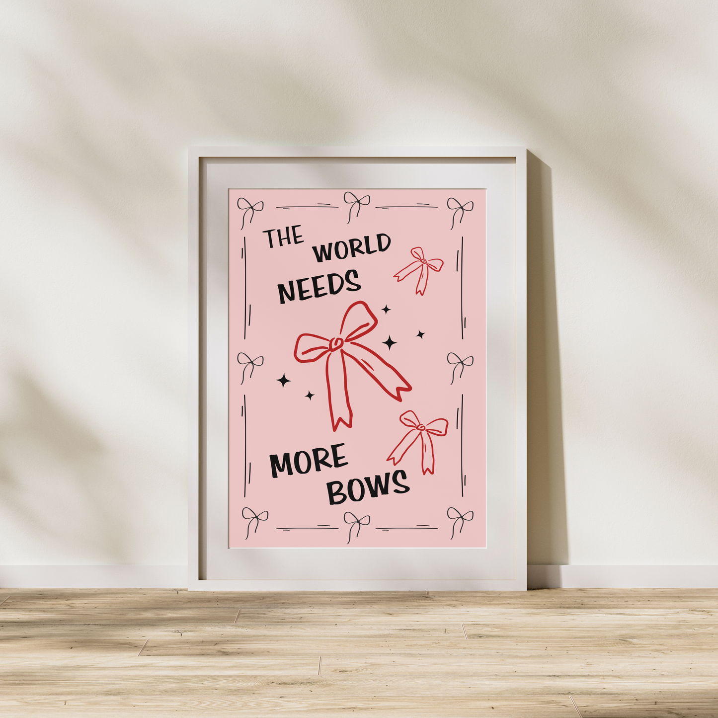 More Bows | Wall Print