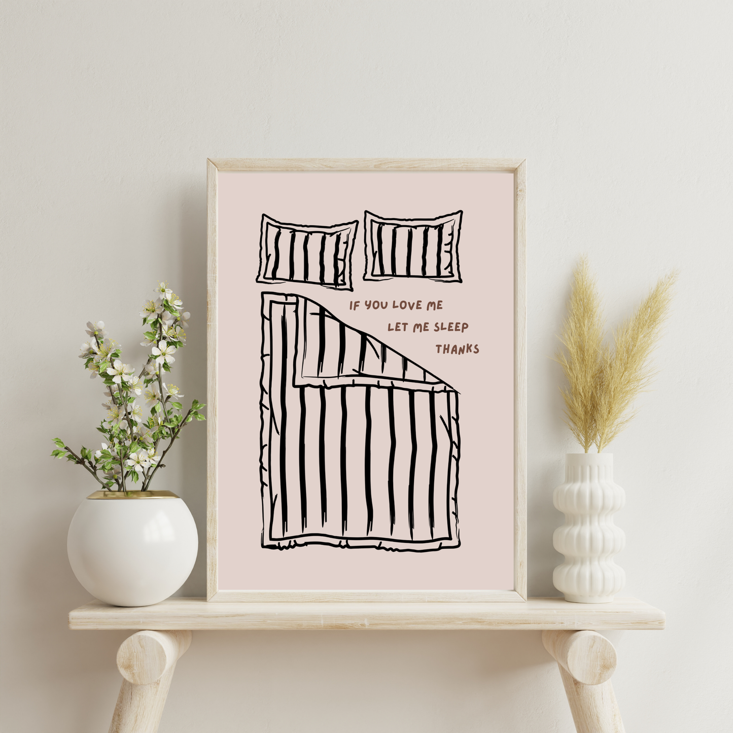 Let Me Sleep | Wall Print