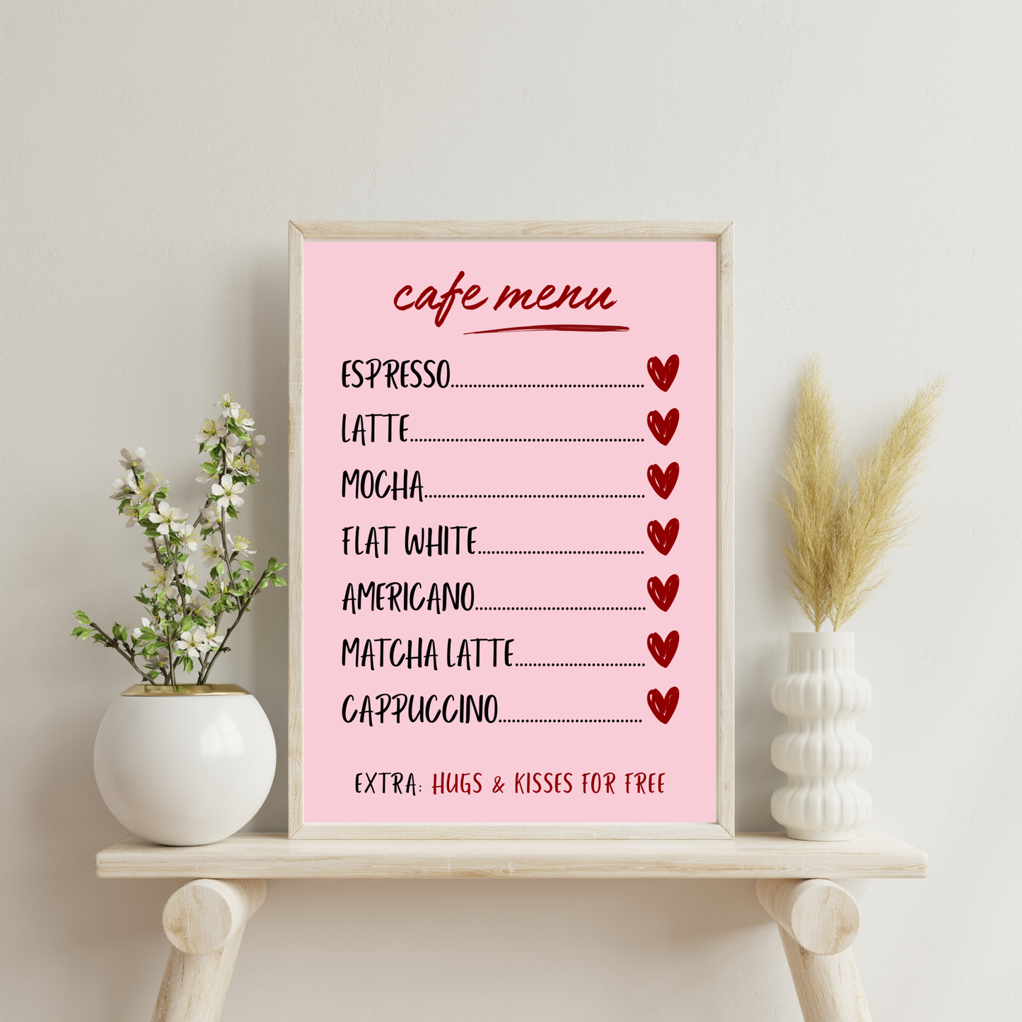 Cafe Menu | Wall Print