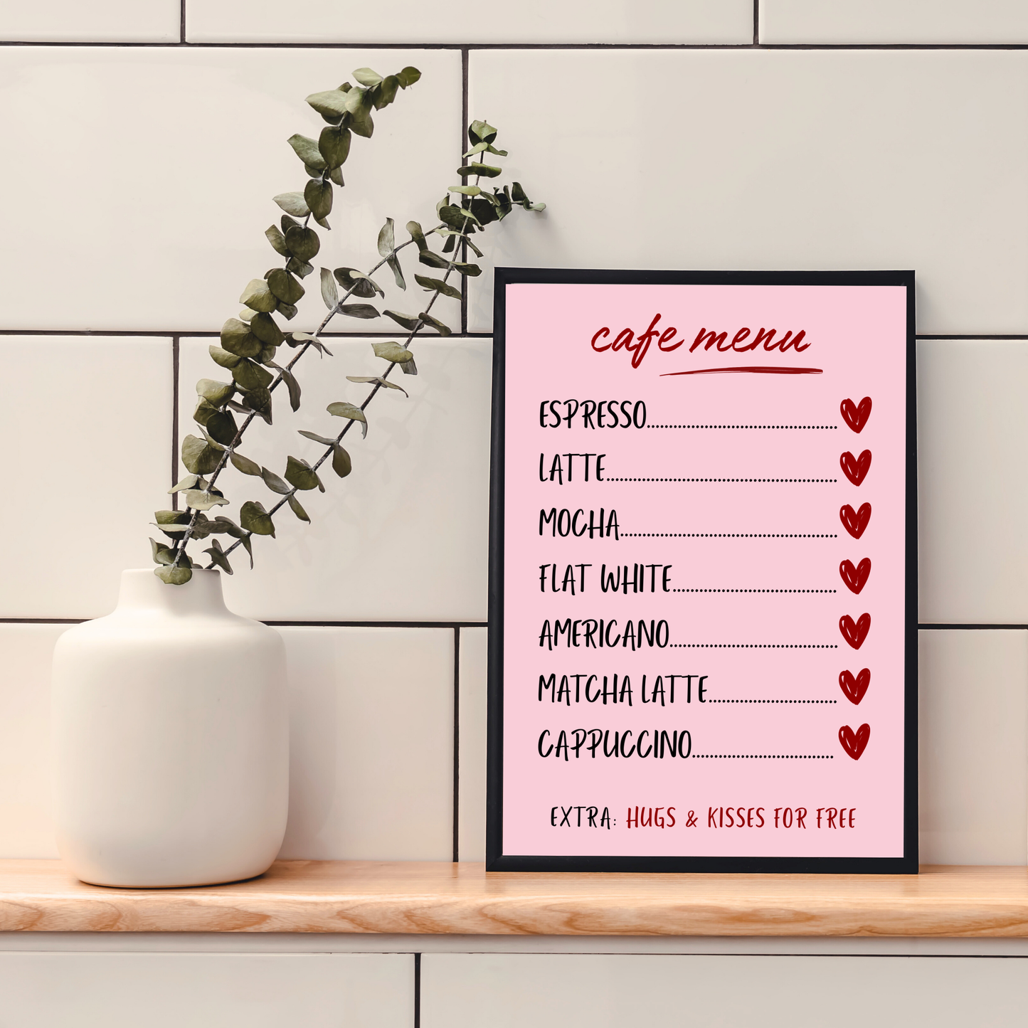 Cafe Menu | Wall Print
