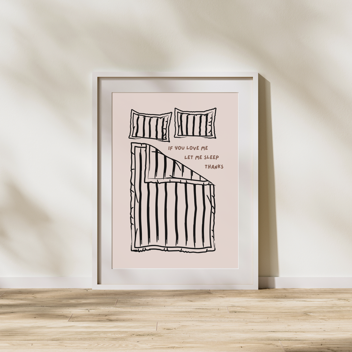 Let Me Sleep | Wall Print