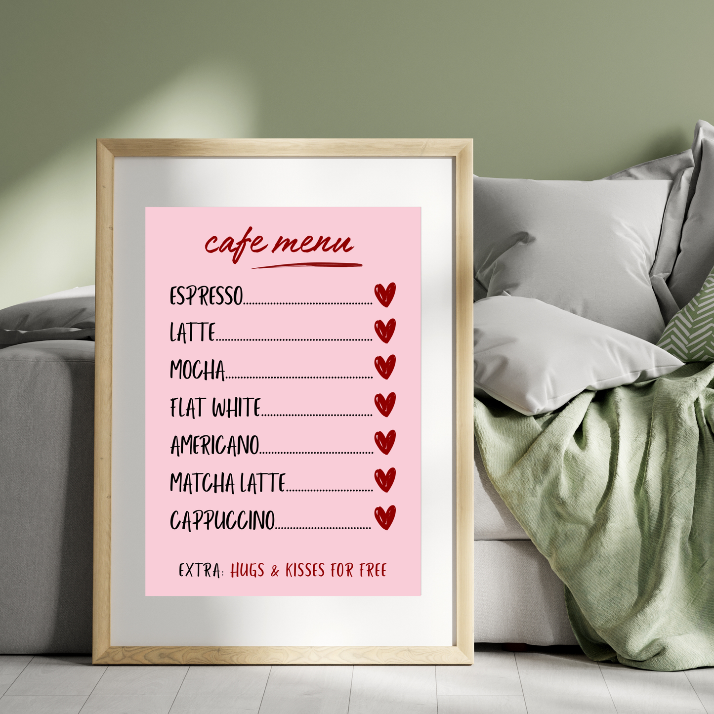 Cafe Menu | Wall Print