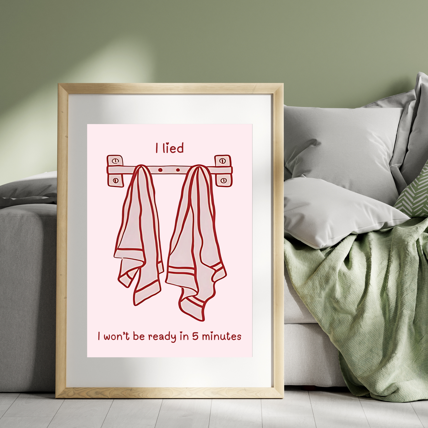 I Lied | Wall Print
