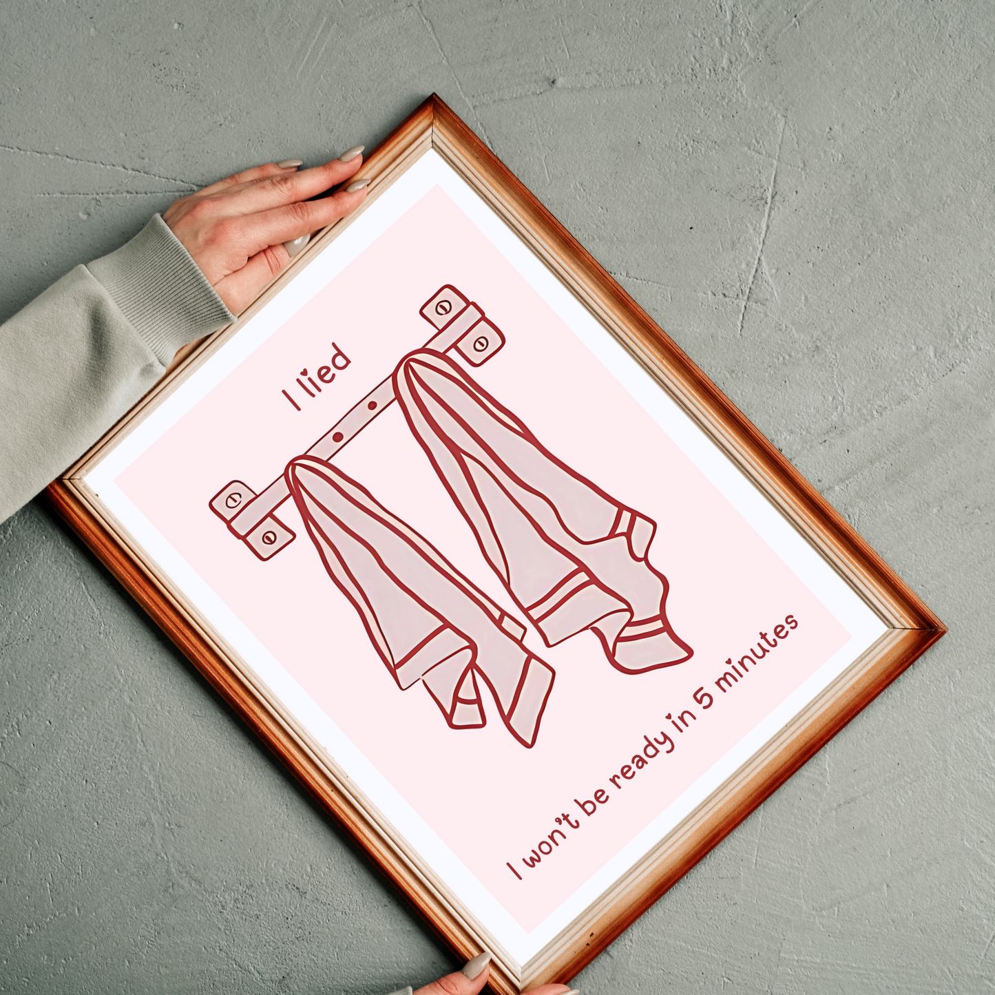 I Lied | Wall Print