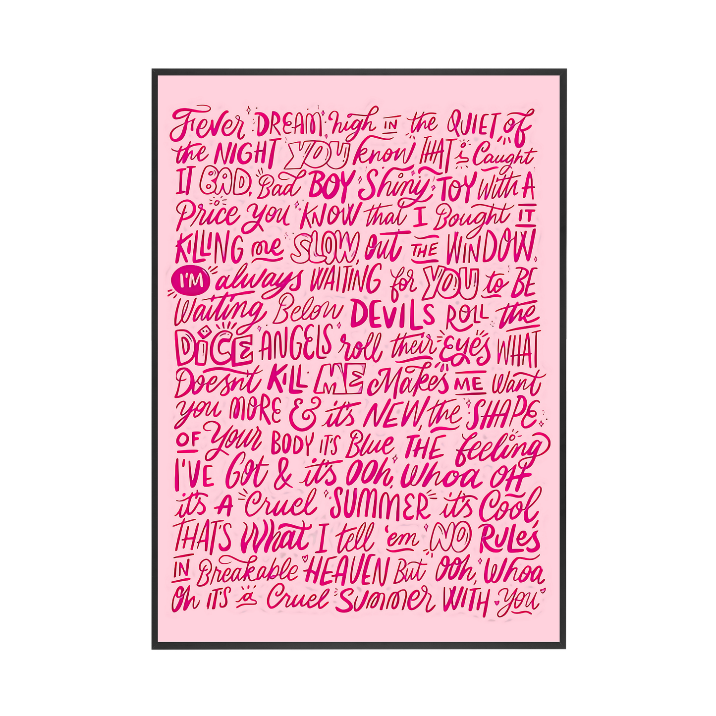 Swifties | Wall Print