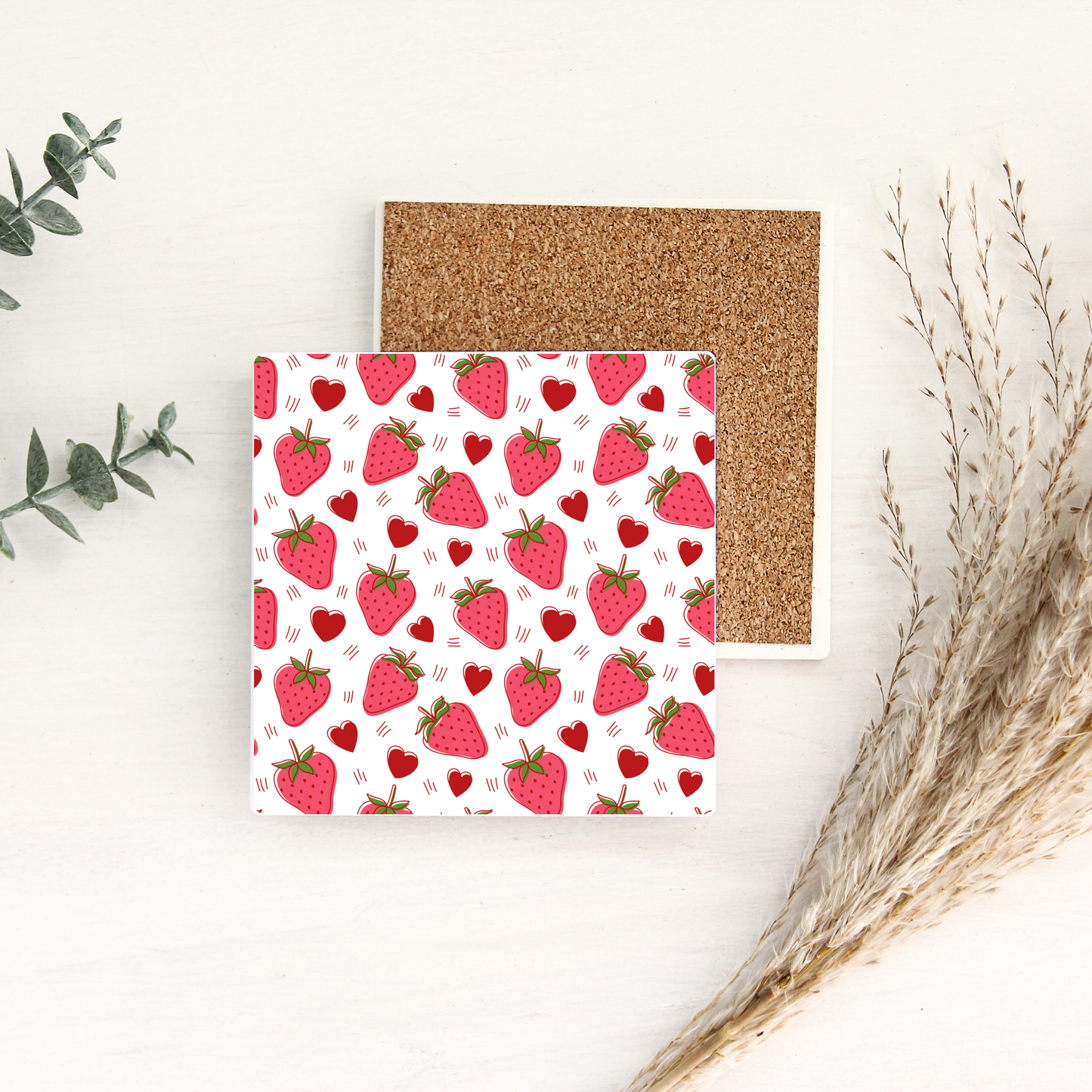 Strawberry Jam | Ceramic Coaster