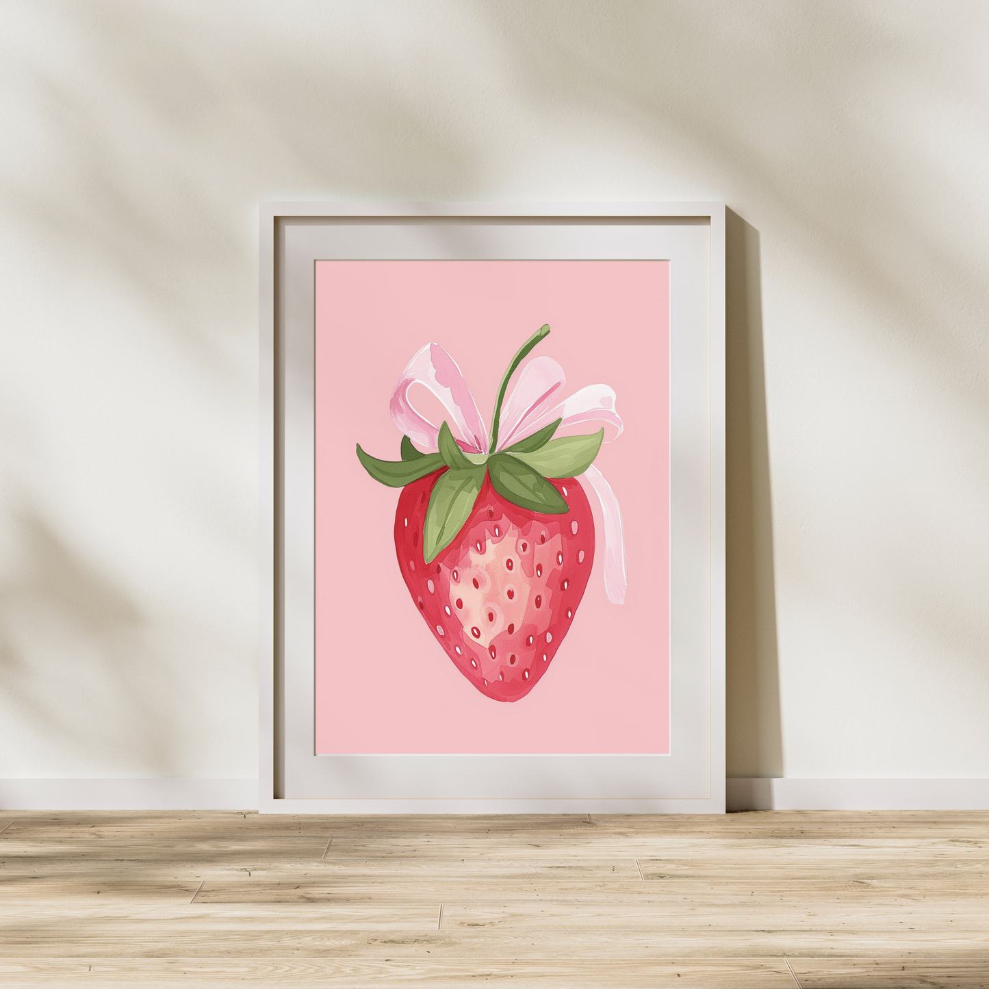 Coquette Strawberry | Wall Print