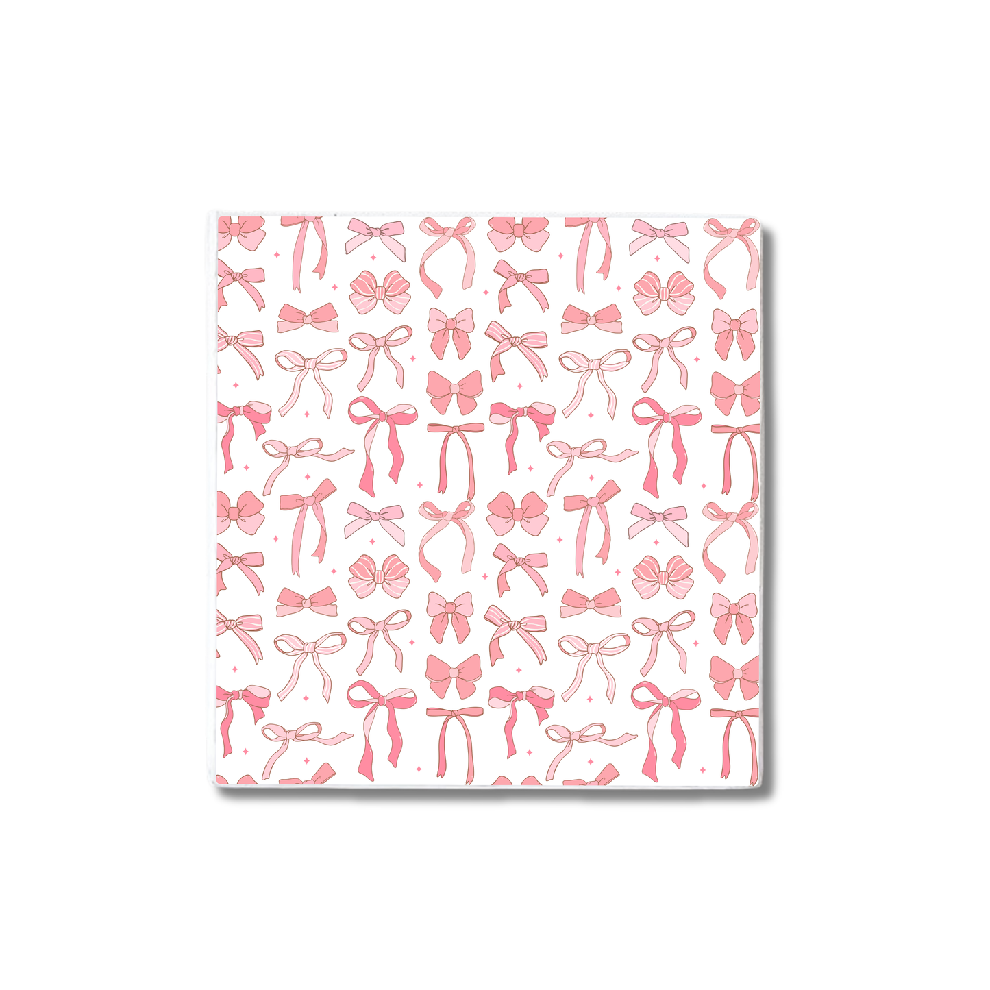 Bows and Ribbons | Ceramic Coaster