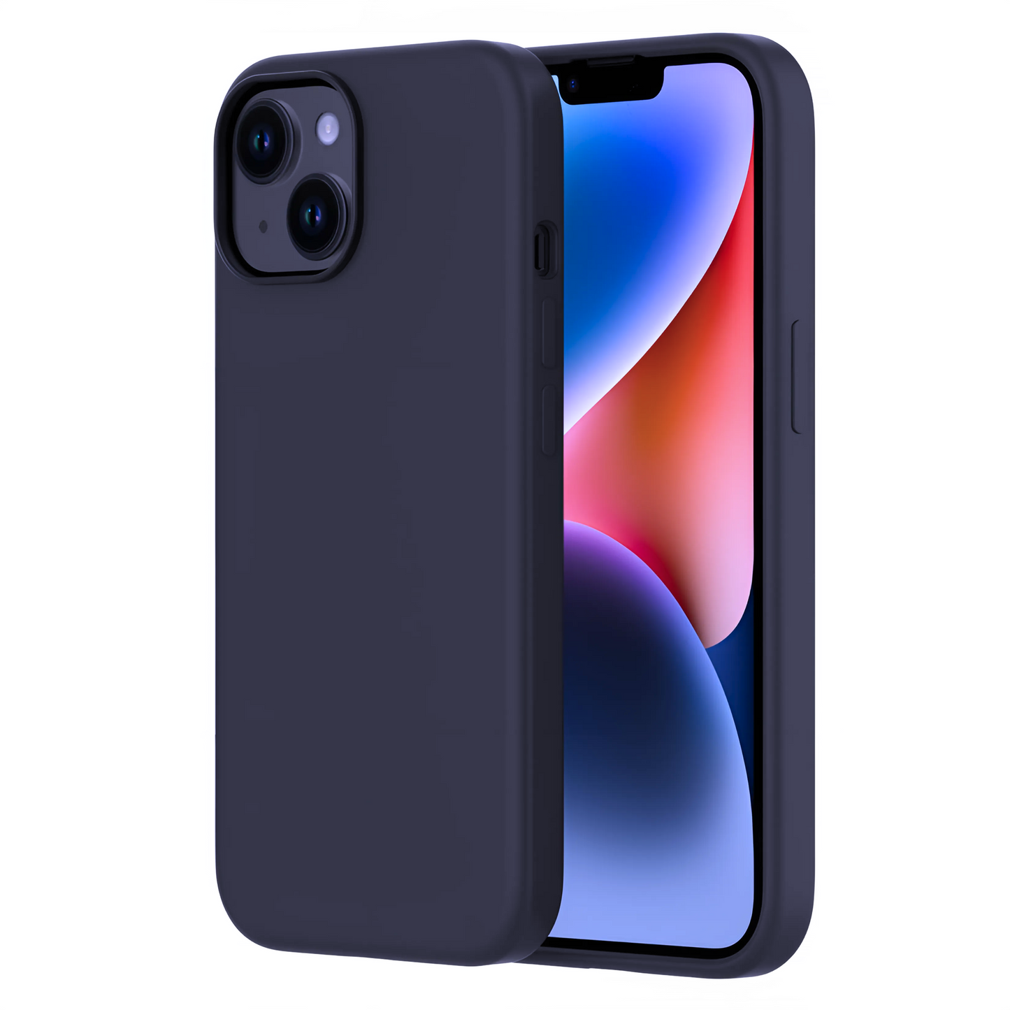 Navy Silicone | Phone Case