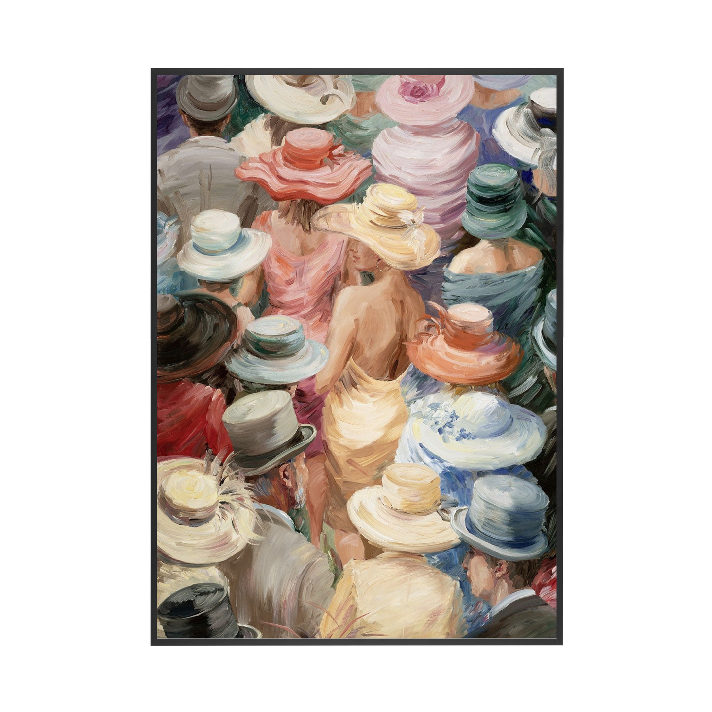 Lady in Yellow | Wall Print