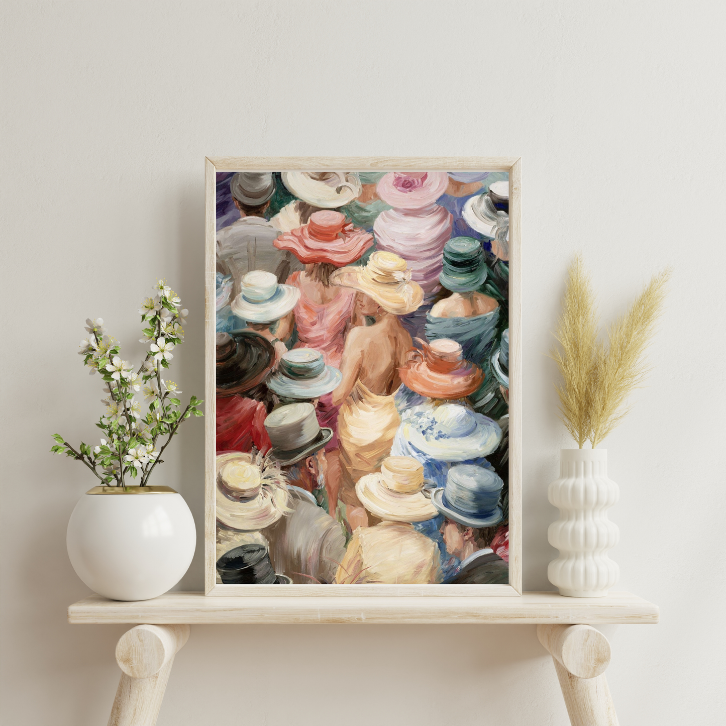 Lady in Yellow | Wall Print
