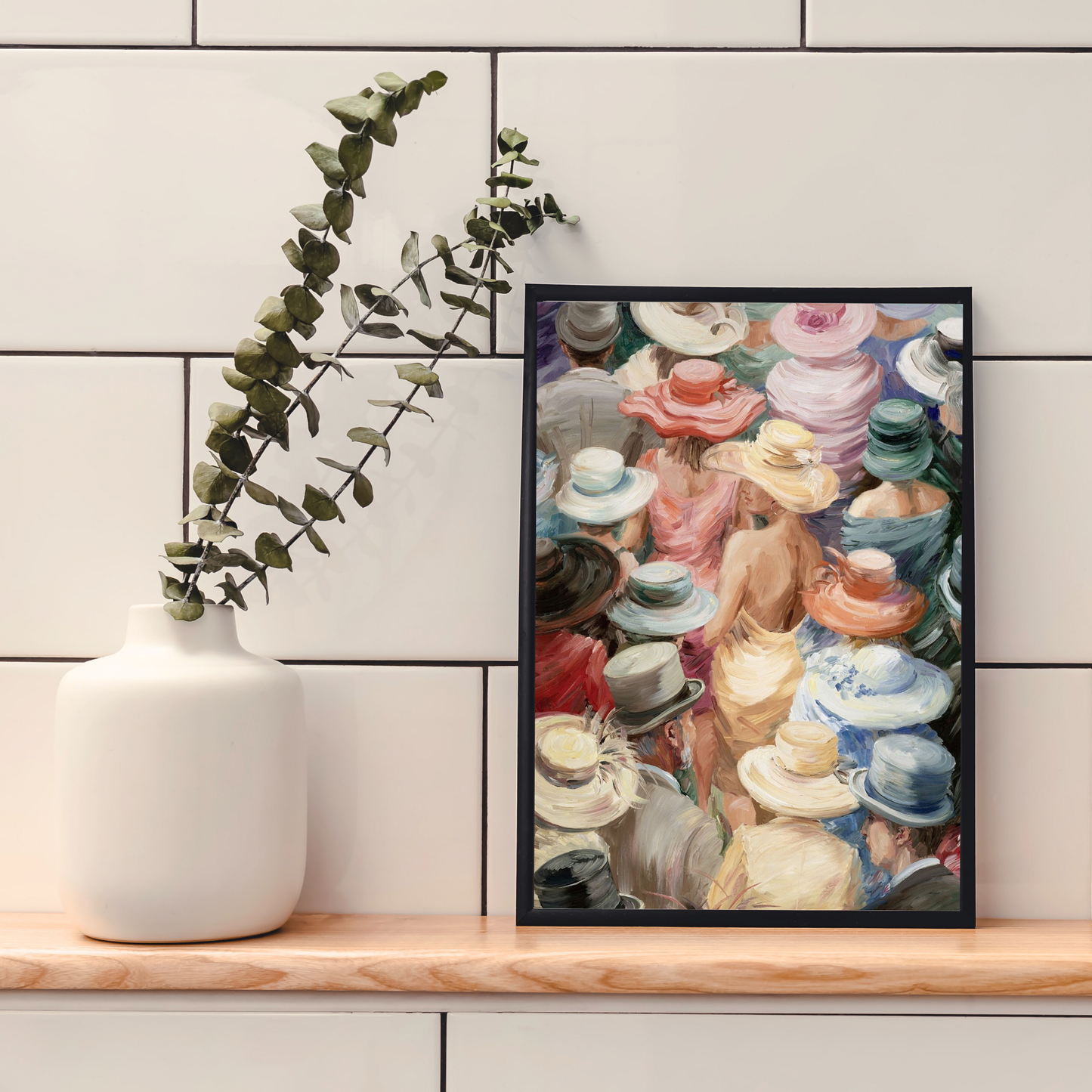 Lady in Yellow | Wall Print