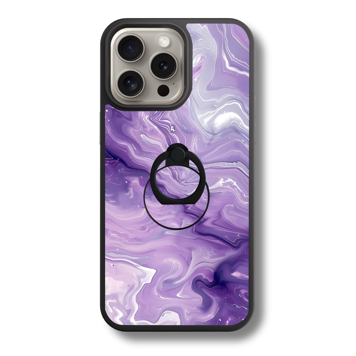 Lilac Marble | Adhesive Ring Holder