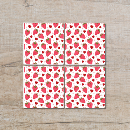 Strawberry Jam | Ceramic Coaster