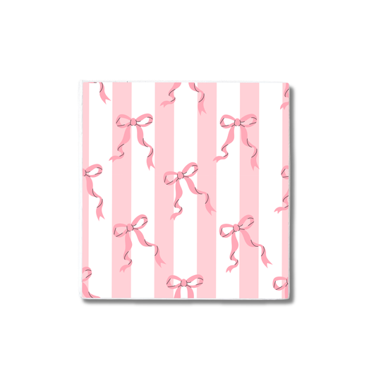 Subtle Bows | Ceramic Coaster