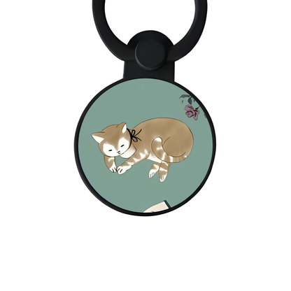 Floral Cats | Adhesive Ring Holder
