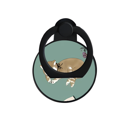 Floral Cats | Adhesive Ring Holder