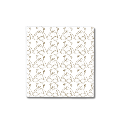 Snuggly Teddy | Ceramic Coaster