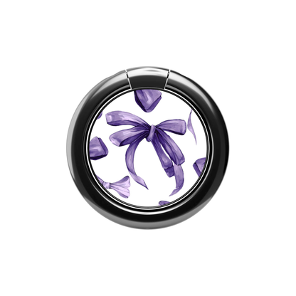 Purple Bows | Ring Holder