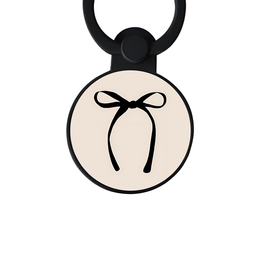Black Bows | Adhesive Ring Holder