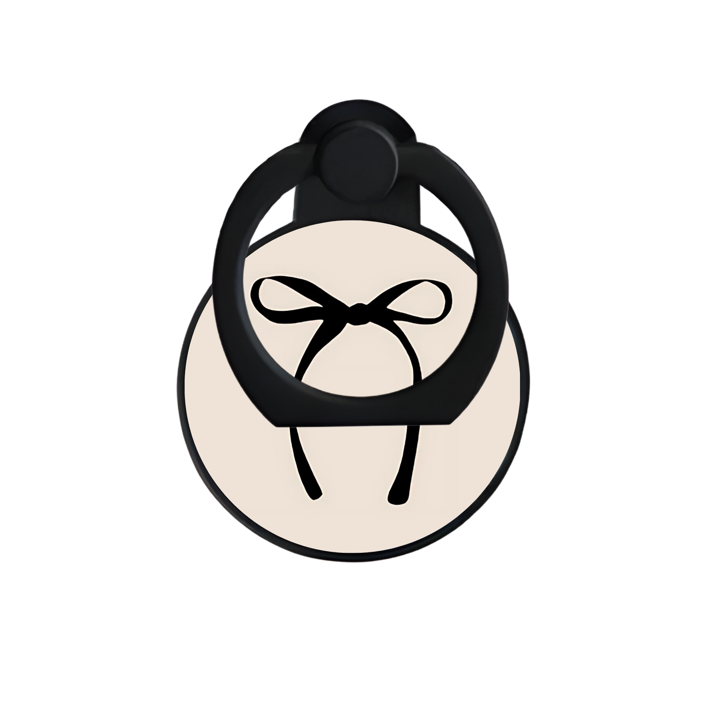 Black Bows | Adhesive Ring Holder